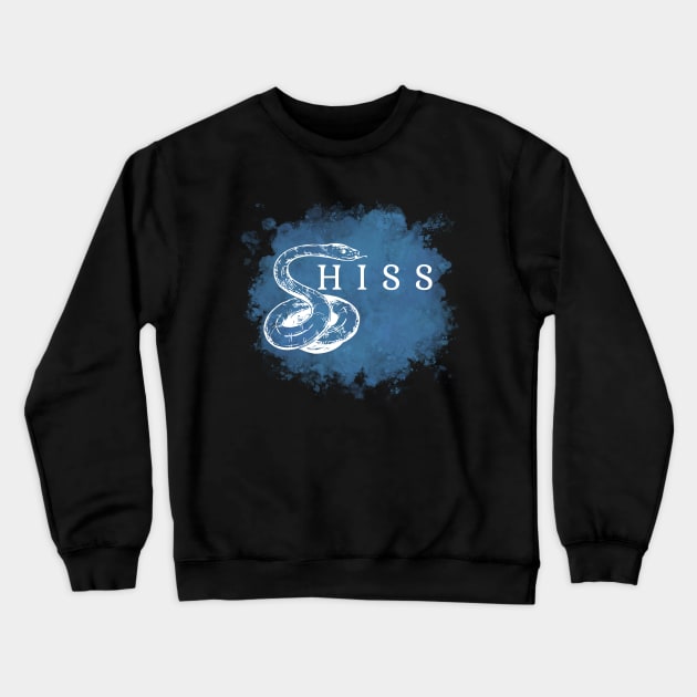 hiss snake Crewneck Sweatshirt by sirazgar